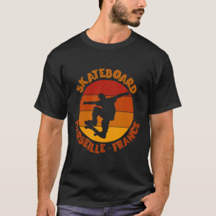 Camiseta Marseille França Skateboarder Urna Skate 