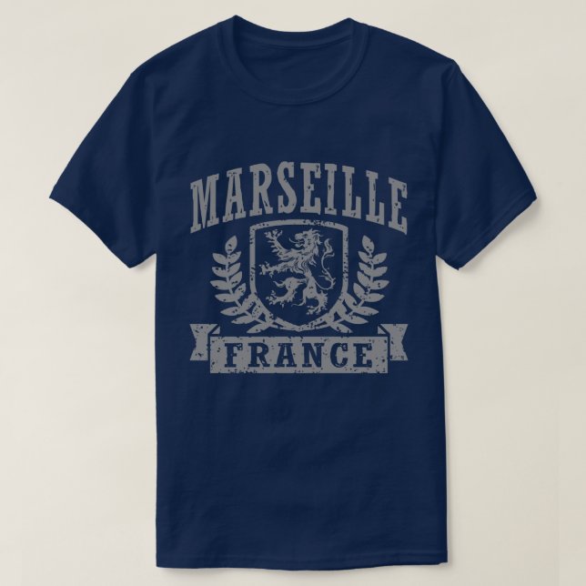 Camiseta Marselha França (Frente do Design)