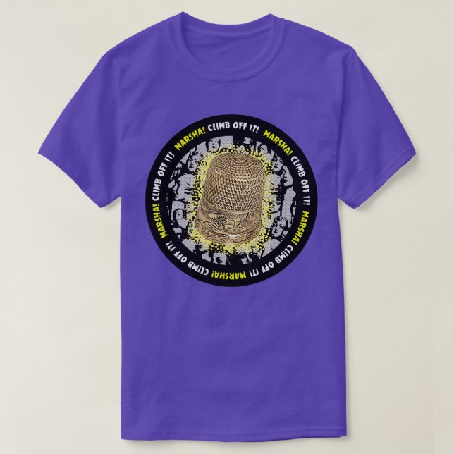 Camiseta Marsha sobe do DESIGN (Frente do Design)