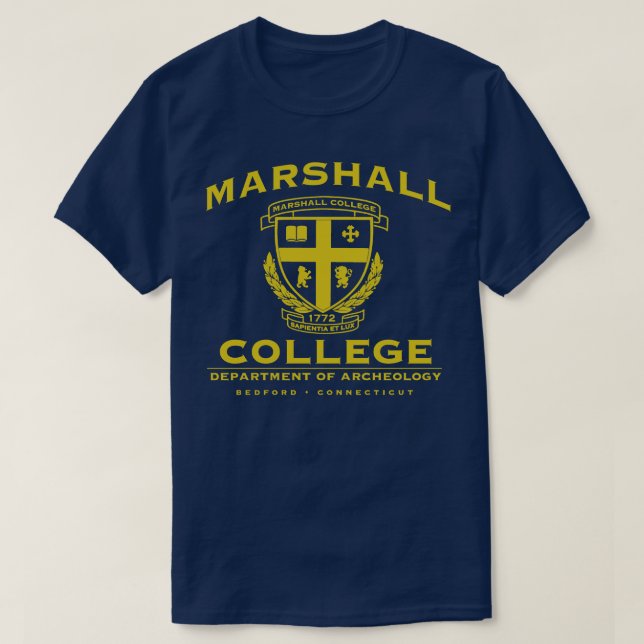 Camiseta Marshall College (Frente do Design)