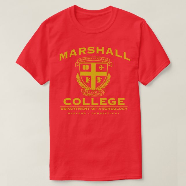 Camiseta Marshall College (Frente do Design)