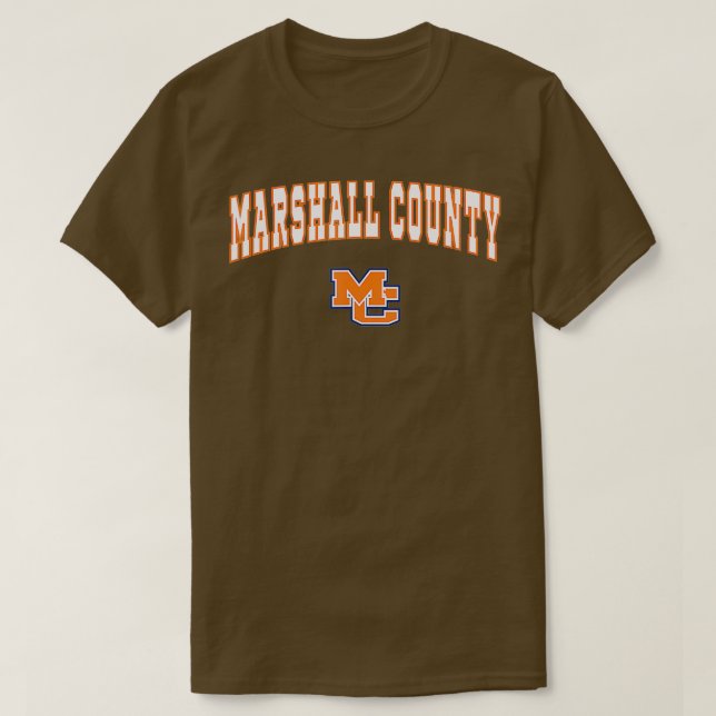 Camiseta Marshall County Segundo grau Marshalls (Frente do Design)