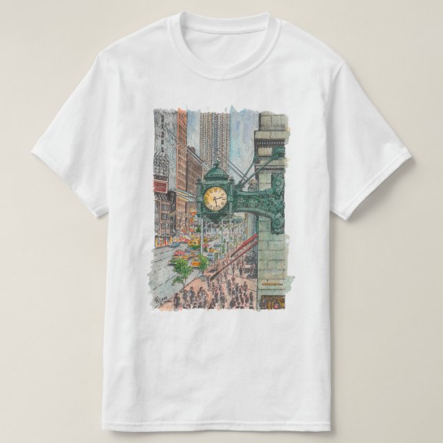 Camiseta Marshall Field, Marshall Field's (Frente do Design)