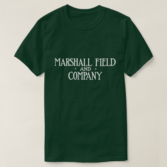 Camiseta Marshall Field's v1 (Frente do Design)