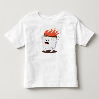 Camiseta Marshmallow flamejante