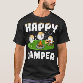 Camiseta Marshmallow Happy Camper