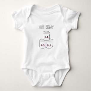 Camiseta Marshmallow maduro da estada