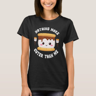 Camiseta Marshmallow Roaster Smore Camping Smore Estação Ca