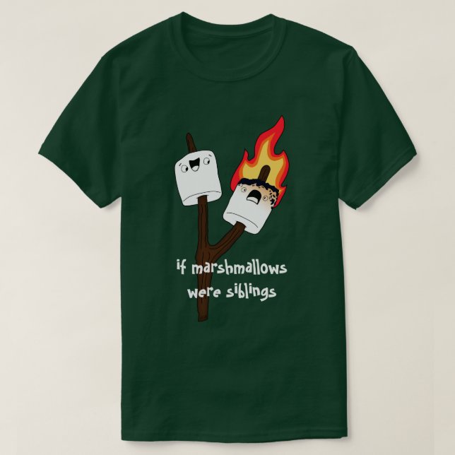 Camiseta Marshmallow Siblings (Frente do Design)