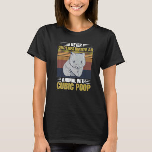 Camiseta Marsupial Wombat Citação Para Um Nerd De Wombat