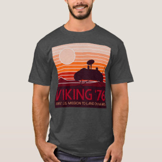 Camiseta Marte pousando 20 de julho de 1976 Viking lander e
