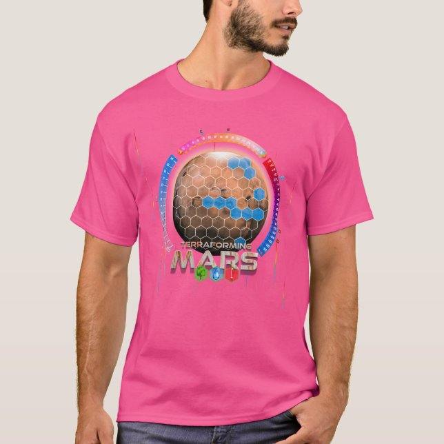 Camiseta Marte Terraforme Inspirado (Frente)