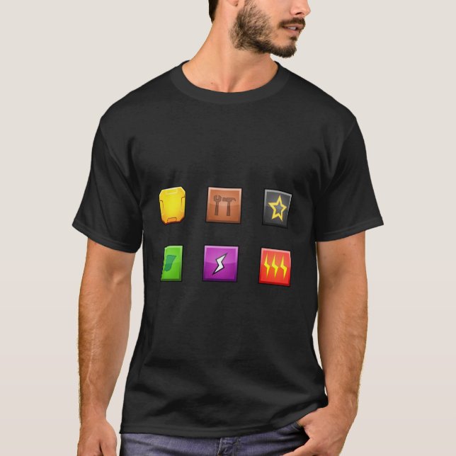 Camiseta Marte Transformante: Recursos (Frente)