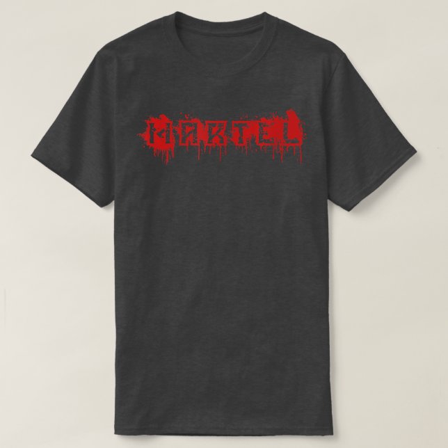 Camiseta Martel  First Name Halloween Costume Personalized  (Frente do Design)