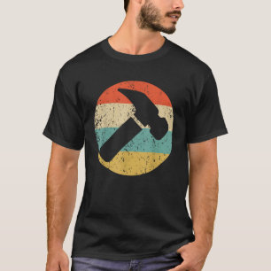 Camiseta Martelo Vintage Retro Carpinteiro