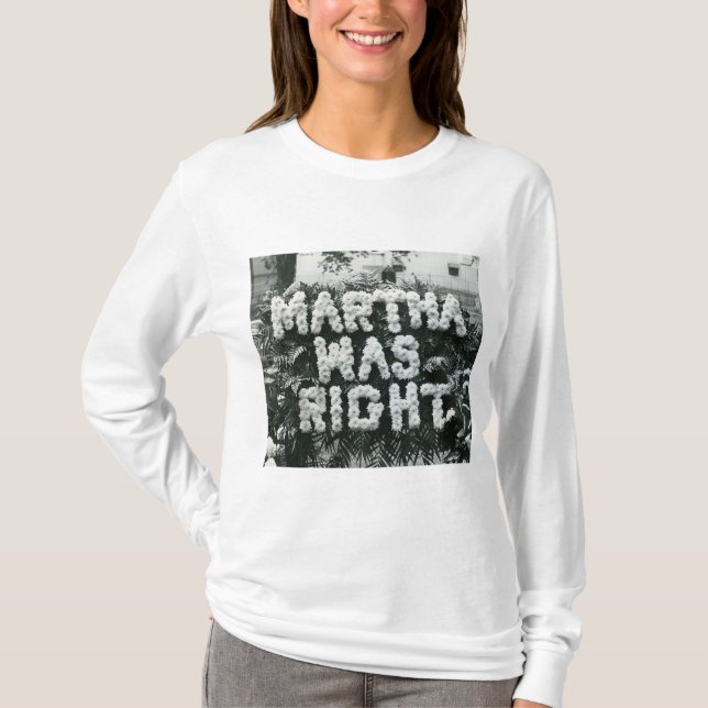 Camiseta Martha estava certa (Frente)