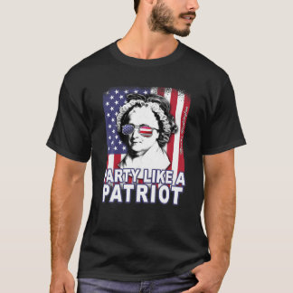 Camiseta Martha Washington Party Like a Patrip Feminist 4t