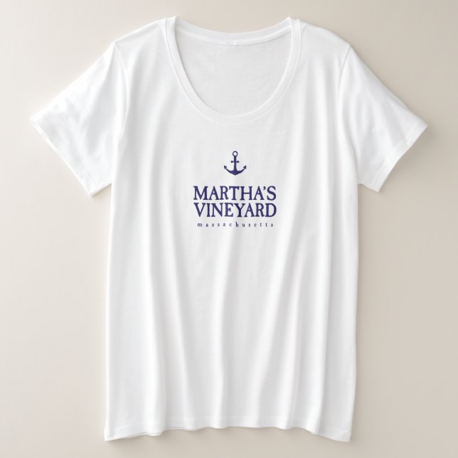 Camiseta Martha's Vineyard (Frente do Design)