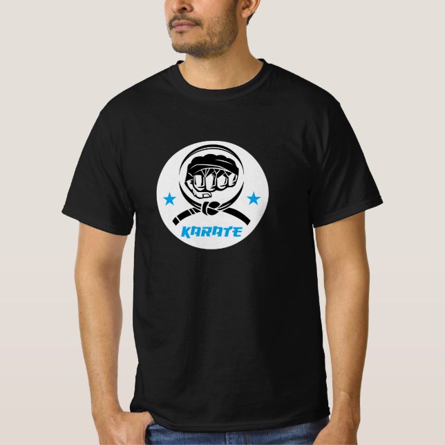 Camiseta Martial Arts Karate Black Belt (Frente)