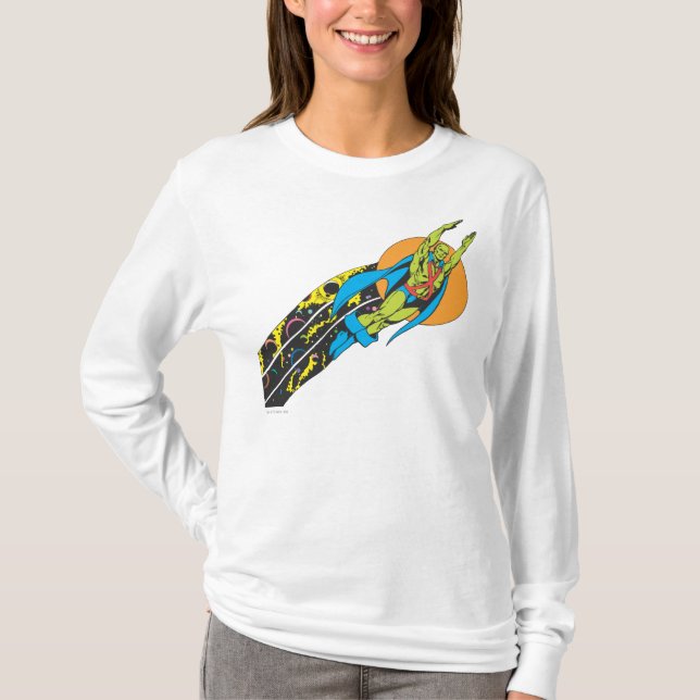 Camiseta Martian Manhunter Voa (Frente)