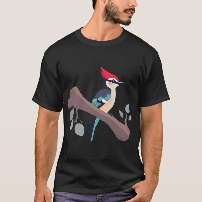 Camiseta Martim-pescador-adorável (Frente)