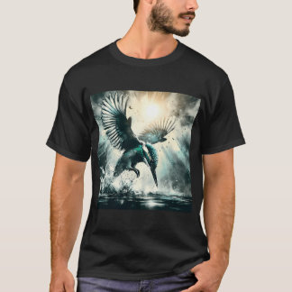 Camiseta Martim-pescador, Arte Gerada por IA