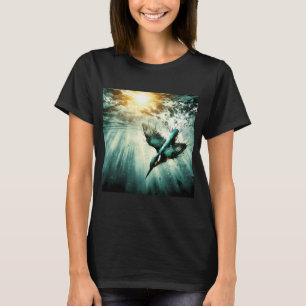 Camiseta Martim-pescador, Arte Gerada por IA