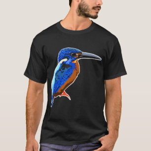 Camiseta Martim-pescador-azul