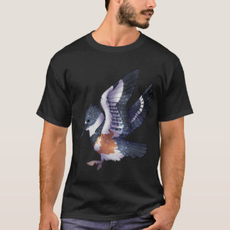 Camiseta Martim-pescador-cintado Aconchegante
