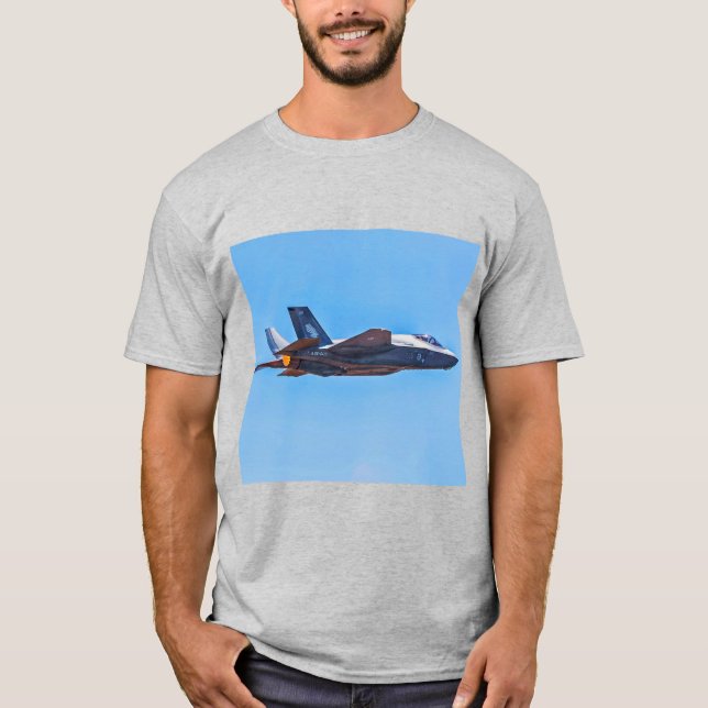 Camiseta Martin F- 35A Relâmpago II Bloqueado (Frente)