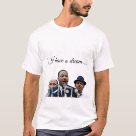 Camiseta Martin Luther King "Eu tenho um Sonho" 