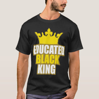 Camiseta Martin Luther King Jr. Dia Educado Rei Negro Shi