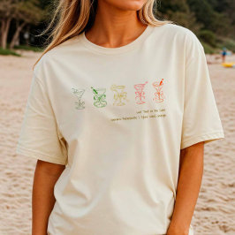 Camiseta Martini Bachelorette Beach Cobrir Up or Sleep