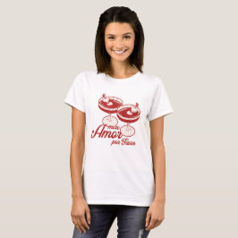 Camiseta Martini Coração Dia dos Namorados