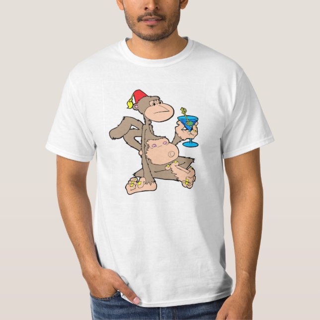 Camiseta Martini Monkey (Frente)