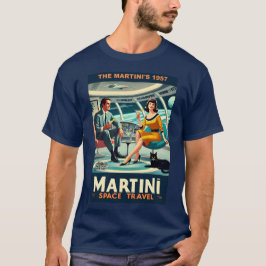 Camiseta Martini Space Travel Posters The Martini's 1957