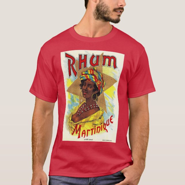 CAMISETA MARTINIQUE RHUM (Frente)