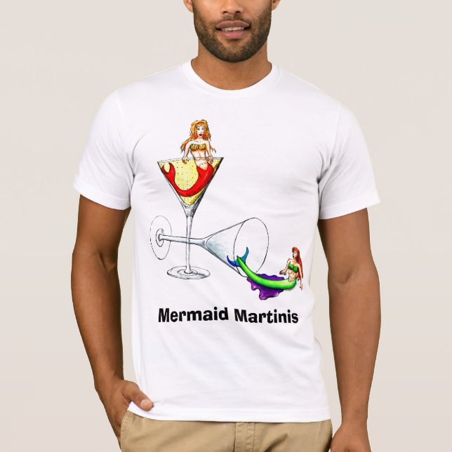 Camiseta Martinis da sereia (Frente)