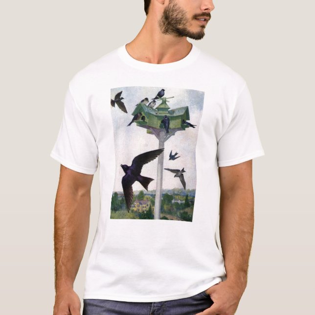 Camiseta Martins roxo e seu Birdhouse (Frente)