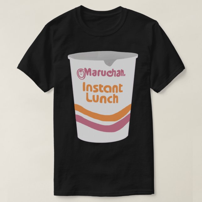 Camiseta Maruchan Instant Lunch Ramen (Frente do Design)