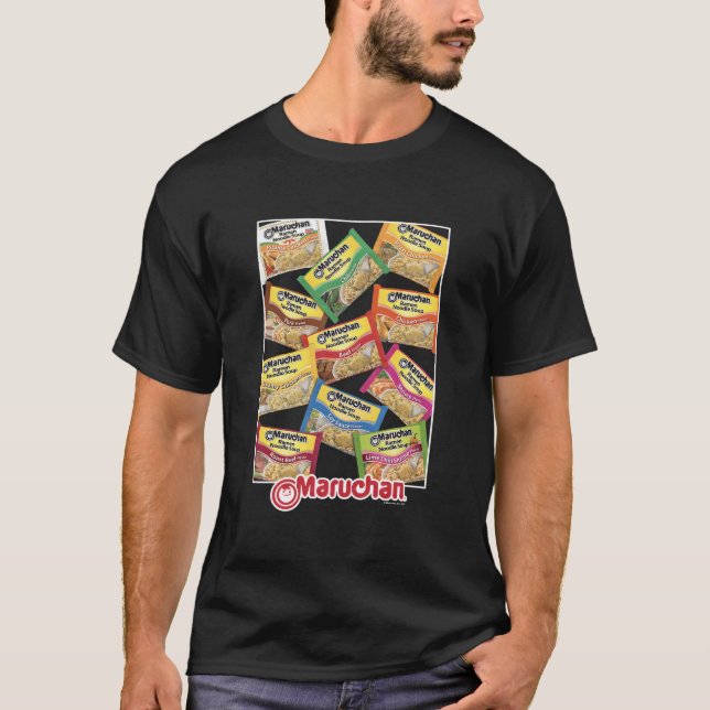 Camiseta Maruchan Ra Noodle Flavor Profiles (Frente)
