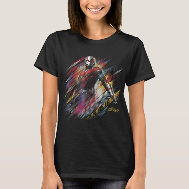 Camiseta Marvel Ant-Man e o Shutter Abstrato Wasp (Frente)