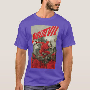Camiseta Marvel Comiology Demolidor Conheça o Medo Capa de