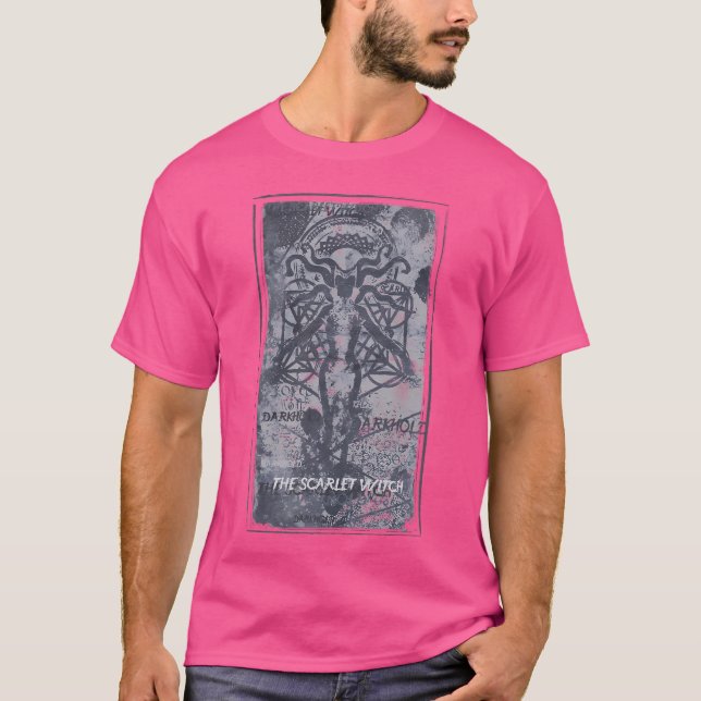 Camiseta Marvel Doctor Strange A Bruxa Escarlett Darkhold (Frente)