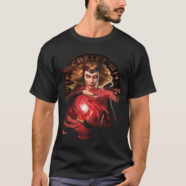 Camiseta Marvel Doutor Estranho 2 A Feiticeira Escarlate Br (Frente)