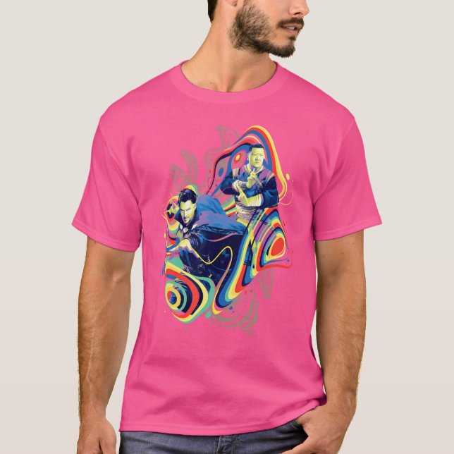 Camiseta Marvel Doutor Estranho Multiverso Da Loucura Psich (Frente)