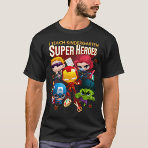 Camiseta Marvel Group Atirou No Jardim Infantil Super Heroe