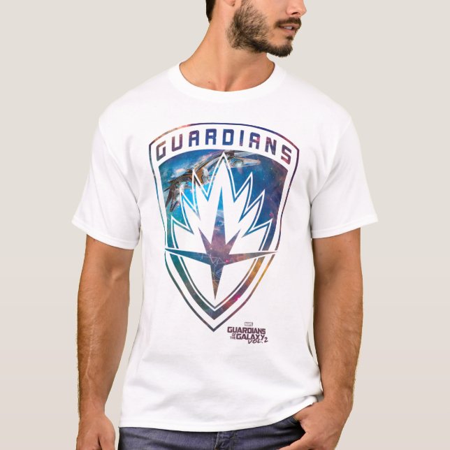 Camiseta Marvel Guardiães Da Galáxia 2 Milano Shield (Frente)