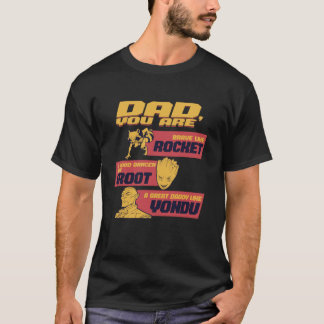 Camiseta Marvel Guardiães Do Foguete Galáxia Yondu Pai