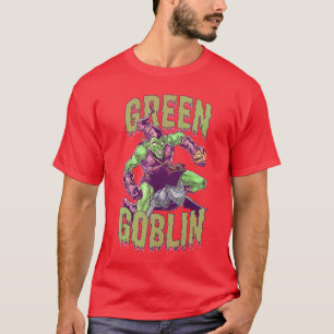 Camiseta Marvel Halloween Duende Verde Fonte Slimy Vintage 